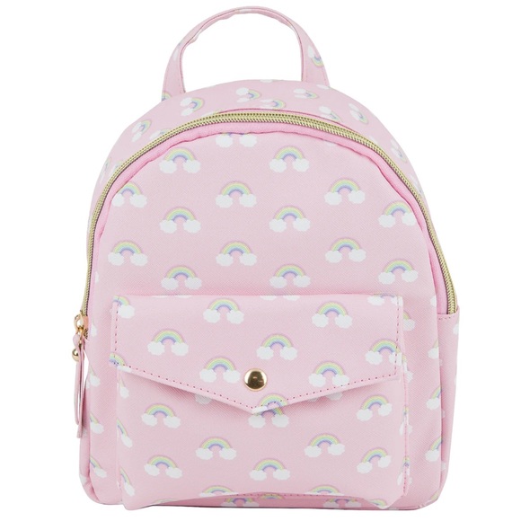 Under One Sky Handbags - Under1sky Pink Rainbow Backpack